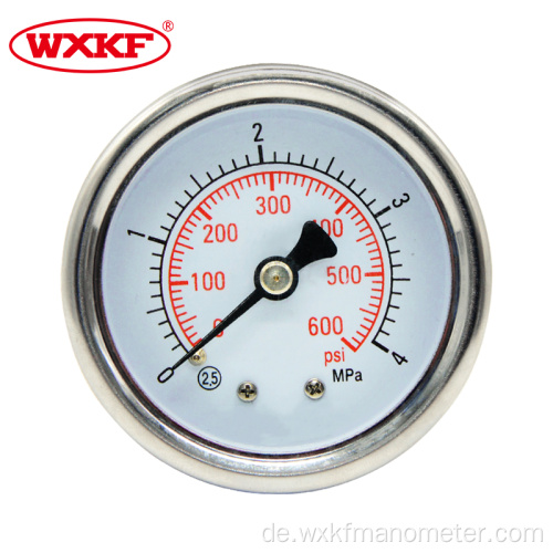 50 mm 0-400mpa Serie Öldruckmessgeräte Manometer